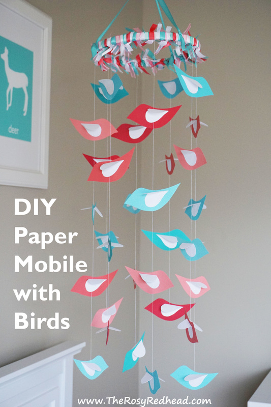 DIY Paper Mobile with Birds